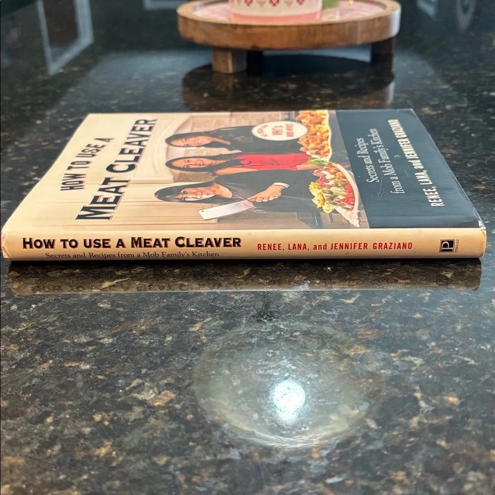 GUC How to Use a Meat Cleaver Cookbook by Mob Wives Graziano Sisters